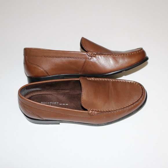 ROCKPORT CLASSIC DK BROWN VENETIAN LOAFER